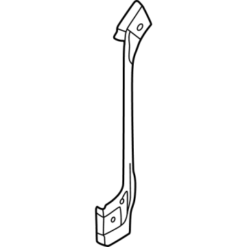 64584-K5000 Hyundai PNL-FENDER APRON UPR OTR,RH Illustration 1 of 1