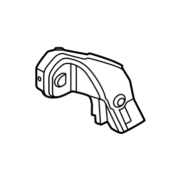Hyundai 97282-BE000 Shower Duct Right Hand 97282-BE000 Hyundai Shower Duct Right Hand Illustration 1 of 1