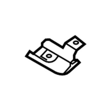 Hyundai 97193-G7000 Bracket-Heater 97193-G7000 Hyundai Bracket-Heater Illustration 1 of 1