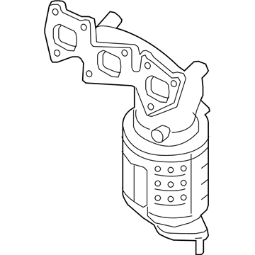 2006 Hyundai Santa Fe Catalytic Converter - 28510-3E740