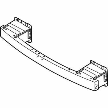 Hyundai 64900-PI000 Front Bumper Beam Complete 64900-PI000 Hyundai Front Bumper Beam Complete Illustration 1 of 1