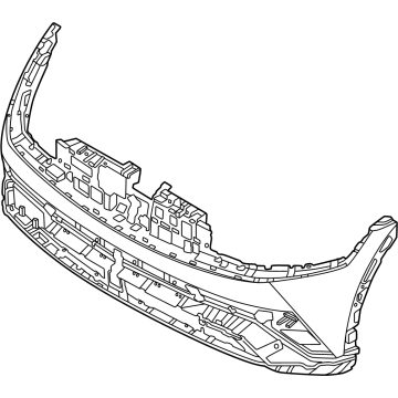 Hyundai 86510-PI000 COVER-FR BUMPER 86510-PI000 Hyundai COVER-FR BUMPER Illustration 1 of 1