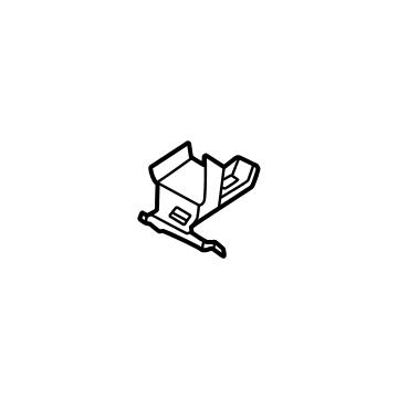 Hyundai 865B1-PI000 BRACKET-FR BUMPER SUPT UPR CTR 865B1-PI000 Hyundai BRACKET-FR BUMPER SUPT UPR CTR Illustration 1 of 1