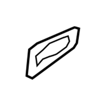 Hyundai 82654-H5000 Pad-Door Outside Handle Rear,LH 82654-H5000 Hyundai Pad-Door Outside Handle Rear,LH Illustration 1 of 1