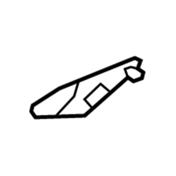 81651-1P000 Hyundai Lever Assembly-PANORAMAROOF Tilt,L Illustration 1 of 1