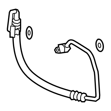 Hyundai Accent A/C Hose - 97762-H9150