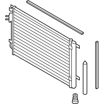 Hyundai Accent A/C Condenser - 97606-H9100