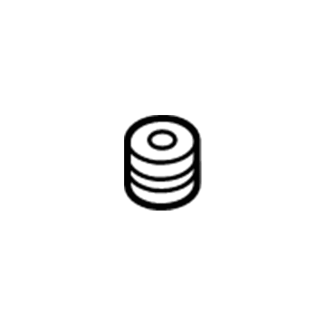 Hyundai 28177-23010 Insulator-Air Cleaner Body 28177-23010 Hyundai Insulator-Air Cleaner Body Illustration 1 of 1