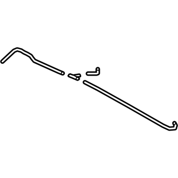 98660-F2000 Hyundai Hose & Connector Assembly-Windshield Washer Illustration 1 of 1