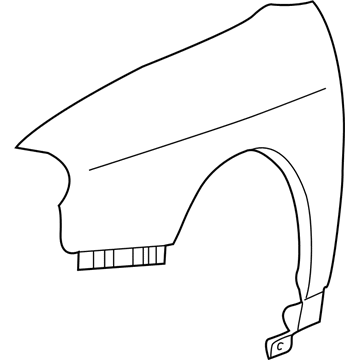 Hyundai Santa Fe Fender - 66321-26260