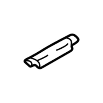 81757-2C000 Hyundai Plate-Tail Gate,Lower Illustration 1 of 1