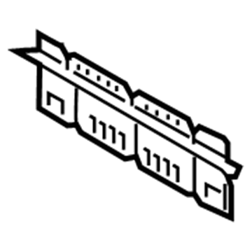 Hyundai 97146-A5000 Door Assembly Ventilator 97146-A5000 Hyundai Door Assembly Ventilator Illustration 1 of 1