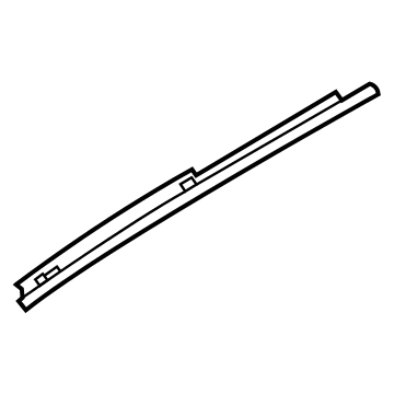 Hyundai 81651-N9000 Rail-PANORAMAROOF RR,LH 81651-N9000 Hyundai Rail-PANORAMAROOF RR,LH Illustration 1 of 1