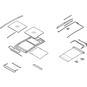 2024 Hyundai Tucson Sunroof - 81600-N9000-NNB