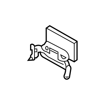 96566-D2700 Hyundai Monitor Assembly-RR A/V,RH Illustration 1 of 1