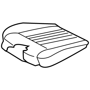 Hyundai Genesis G90 Seat Cushion - 88200-D2521-NNQ
