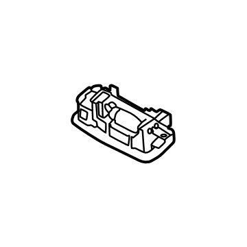 92890-L1000-NNB Hyundai LAMP ASSY-VANITY,LH Illustration 1 of 1