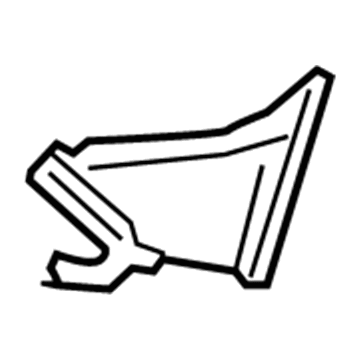 86567-F2000 Hyundai Duct Assembly-Air Curtain,LH Illustration 1 of 1