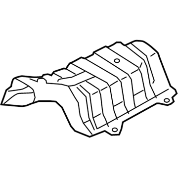 28791-J9100 Hyundai Panel-Heat Protector,Front Illustration 1 of 1