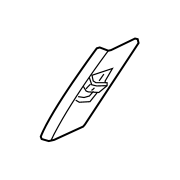 85833-D2000-NBD Hyundai Cover-H/ADJUSTER LH Illustration 1 of 1
