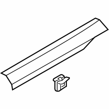 85881-D2000-NBD Hyundai Trim Assembly-FR Dr SCUFF RH Illustration 1 of 1