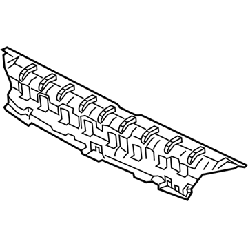 86360-J9000 Hyundai Cover Assembly-Radiator Grille Upper Illustration 1 of 1