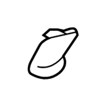 85844-G3000-TRY Hyundai Height Adjuster Knob Right Hand Illustration 1 of 1