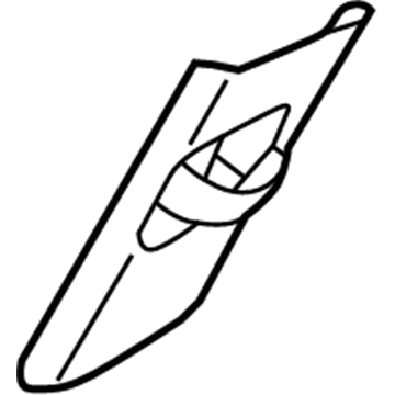 85843-G3000-TRY Hyundai Height Adjuster Cover Assembly Right Hand Illustration 1 of 1
