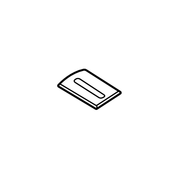 89362-PI000-NNB Hyundai Cover 2Nd Back Center Seat Belt Illustration 1 of 1