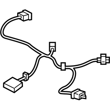 88551-S2000 Hyundai Wiring Assembly-FR Seat,LH Illustration 1 of 1