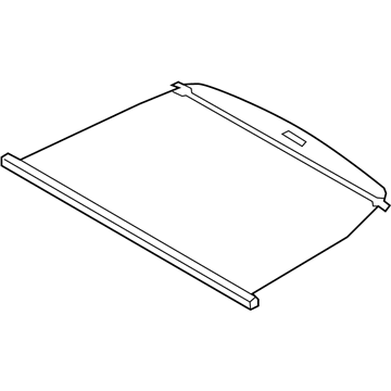 Hyundai 85940-S8000-NNB Screen Assembly Cargo 85940-S8000-NNB Hyundai Screen Assembly Cargo Illustration 1 of 1