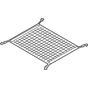 Hyundai 85790-S1000 Net Assembly-Luggage Side 85790-S1000 Hyundai Net Assembly-Luggage Side Illustration 1 of 1
