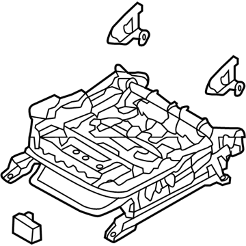 Hyundai 88500-A5540-RY Adjust Assembly-Front Seat Driver 88500-A5540-RY Hyundai Adjust Assembly-Front Seat Driver Illustration 1 of 1