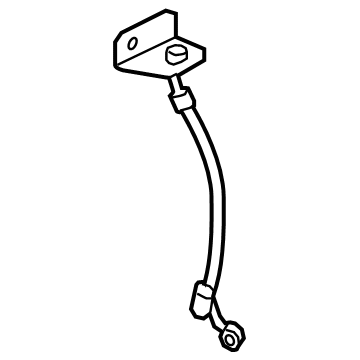 2024 Hyundai Venue Brake Line - 58737-K2000