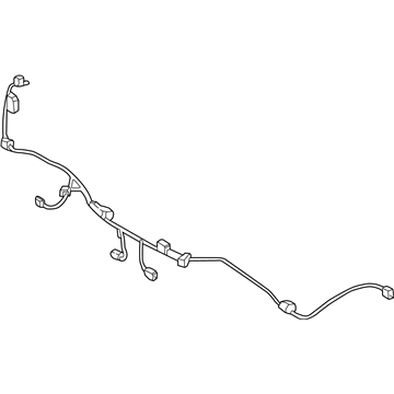 Hyundai 91880-D3510 Rear Bumper Wiring Harness 91880-D3510 Hyundai Rear Bumper Wiring Harness Illustration 1 of 1