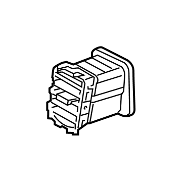 97420-K2000-MMS Hyundai Duct Assembly-Ctr Air Vent,RH Illustration 1 of 1