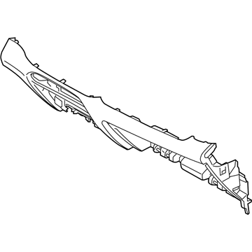 84760-K2000-NNB Hyundai Crash Main Center Panel Illustration 1 of 1