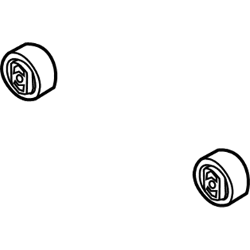 21762-D2000 Hyundai Insulator-Front Illustration 1 of 1