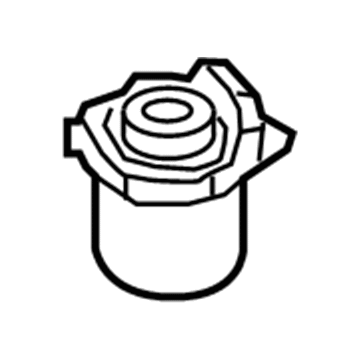 55418-D2000 Hyundai Suspension Crossmember Bushing Illustration 1 of 1