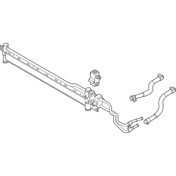 Hyundai 25400-BE000 COOLER ASSY-T/M OIL 25400-BE000 Hyundai COOLER ASSY-T/M OIL Illustration 1 of 1