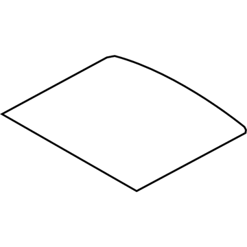 85780-2B000-J4 Hyundai Luggage Covering Mat Assembly Illustration 1 of 1