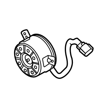 2024 Hyundai Venue Fan Motor - 25386-K2000