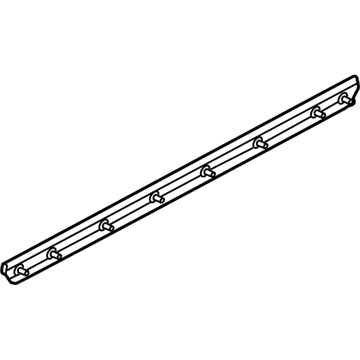 Hyundai 83231-B1000 Rear Door Belt Weatherstrip Inside Left Hand 83231-B1000 Hyundai Rear Door Belt Weatherstrip Inside Left Hand Illustration 1 of 1