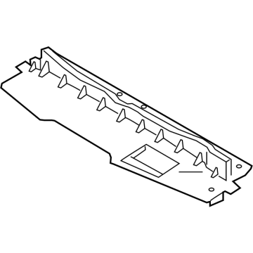 29135-H9000 Hyundai Guard-Air Radiator,Upper Illustration 1 of 1
