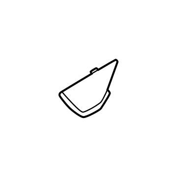 Hyundai 82629-BE010-NNB CAP-FRONT DOOR INSIDE,RH 82629-BE010-NNB Hyundai CAP-FRONT DOOR INSIDE,RH Illustration 1 of 1