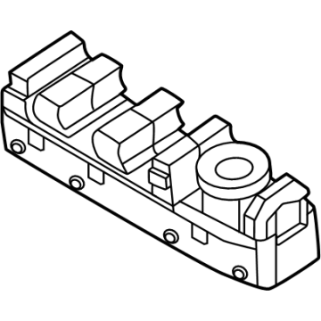 Hyundai 93571-BE670-NNB Power Window Main Unit Assembly 93571-BE670-NNB Hyundai Power Window Main Unit Assembly Illustration 1 of 1