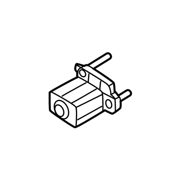 Hyundai 86641-AAAA0 STAY-RR BUMPER LH 86641-AAAA0 Hyundai STAY-RR BUMPER LH Illustration 1 of 1