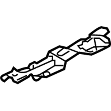 Hyundai 85333-G2000 Bracket Assembly-Assist Handle Rear 85333-G2000 Hyundai Bracket Assembly-Assist Handle Rear Illustration 1 of 1