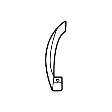 86525-K2000 Hyundai Bracket Assembly-FR Bumper Sd UPR Illustration 1 of 1
