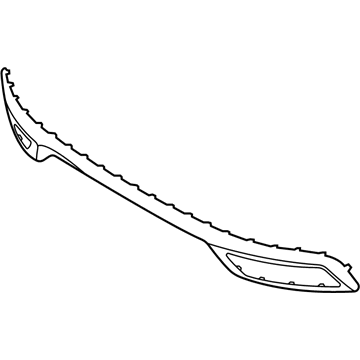 86577-K2000 Hyundai Front Bumper Skid Plate Illustration 1 of 1